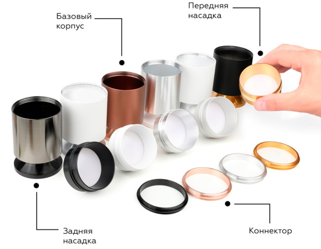 Насадка передняя Ambrella Light DIY Spot N6112 Насадка передняя Ambrella Light DIY Spot N6112