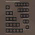 Розетка телефонная RJ11 + компьютерная RJ45 Arte Milano 202.44-1.black
