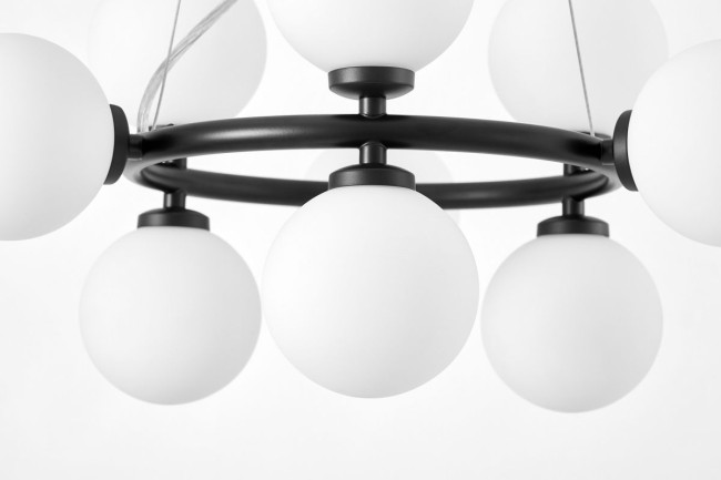 Подвесная люстра Lumina Deco Marsiada LDP 6033-9 BK Подвесная люстра Lumina Deco Marsiada LDP 6033-9 BK