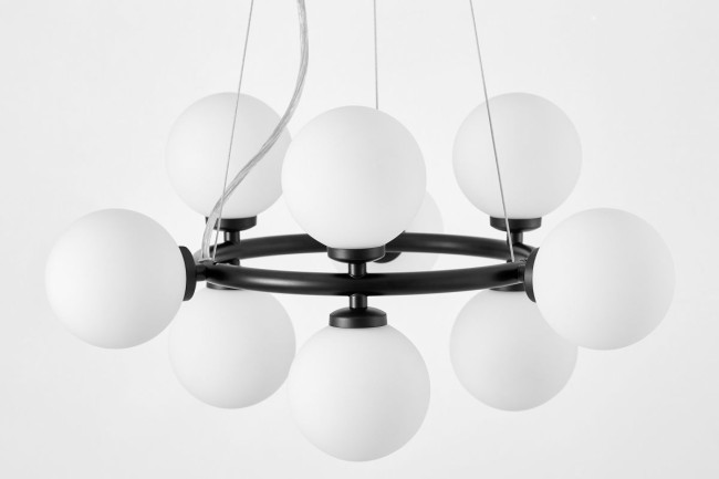 Подвесная люстра Lumina Deco Marsiada LDP 6033-9 BK Подвесная люстра Lumina Deco Marsiada LDP 6033-9 BK