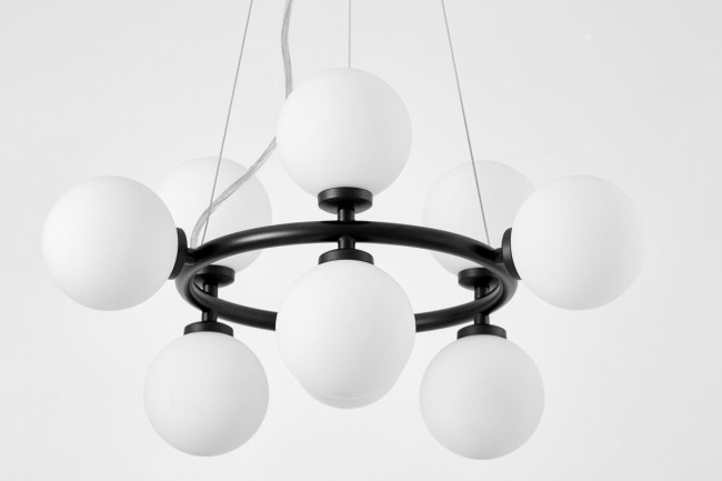 Подвесная люстра Lumina Deco Marsiada LDP 6033-9 BK Подвесная люстра Lumina Deco Marsiada LDP 6033-9 BK