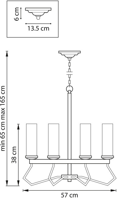 Подвесная люстра Lightstar Flume 723065