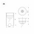 Грутовый светильник Arlight KT-AQUA-R45-3W Warm3000 047698 Грутовый светильник Arlight KT-AQUA-R45-3W Warm3000 047698