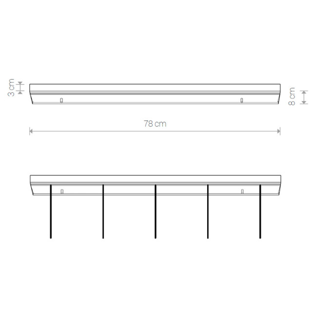Основание для светильника Nowodvorski Cameleon Canopy B 780 8562 Основание для светильника Nowodvorski Cameleon Canopy B 780 8562