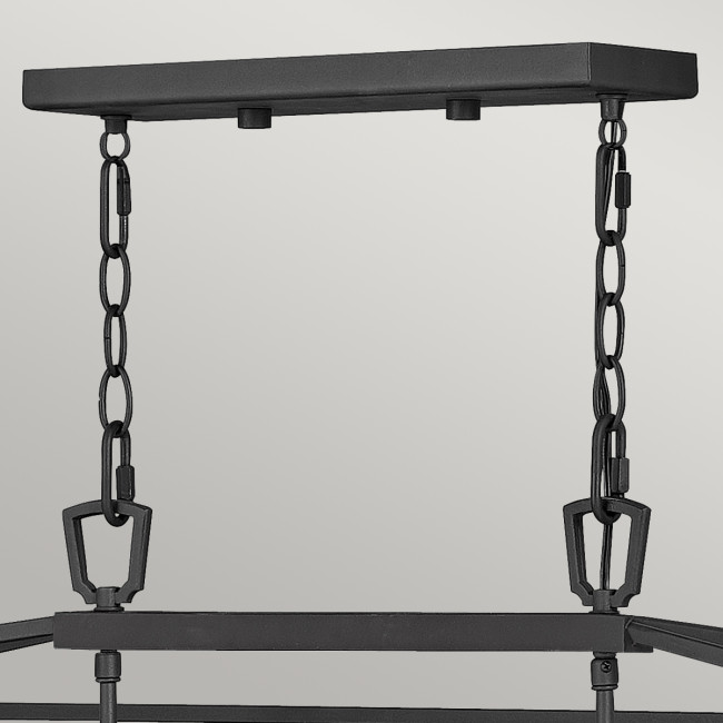 Уличный подвесной светильник Hinkley Alford place QN-ALFORD-PLACE-6P-MB