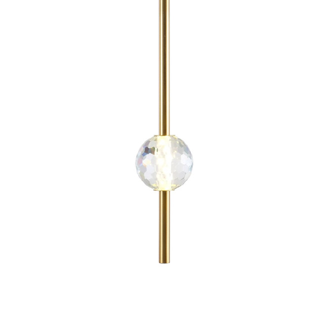 Подвесной светильник Indigo Ciondolo 11066/1P Brass V000170L Подвесной светильник Indigo Ciondolo 11066/1P Brass V000170L