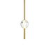Подвесной светильник Indigo Ciondolo 11066/1P Brass V000170L Подвесной светильник Indigo Ciondolo 11066/1P Brass V000170L
