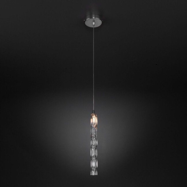 Подвесной светильник Eurosvet Lynn 50381/1 хром Подвесной светильник Eurosvet Lynn 50381/1 хром