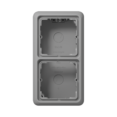 Коробка двухместная Jung CD582AGR Коробка двухместная Jung CD582AGR