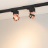 Трековый трехфазный светильник Arlight SP-PLURIO-TRACK-4TR-R77-9W Warm3000 038123 Трековый трехфазный светильник Arlight SP-PLURIO-TRACK-4TR-R77-9W Warm3000 038123