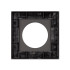 Рамка стеклянная на 1 пост Arlight FRM-GLARE-GC-1-BK 043833 Рамка стеклянная на 1 пост Arlight FRM-GLARE-GC-1-BK 043833