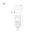 Грунтовый светильник Arlight ART-GROUND-R40-3W Warm3000 (SL, 36 deg, 24V) 048820 Грунтовый светильник Arlight ART-GROUND-R40-3W Warm3000 (SL, 36 deg, 24V) 048820