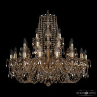 Подвесная люстра Bohemia Ivele Crystal 1402/16+8+4/300 G M721 Подвесная люстра Bohemia Ivele Crystal 1402/16+8+4/300 G M721
