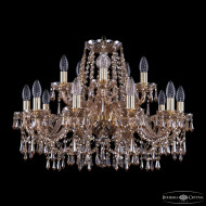 Подвесная люстра Bohemia Ivele Crystal 1403/10+5/240 G M721