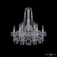 Подвесная люстра Bohemia Ivele Crystal 1403/6+3/195/h-60 G Подвесная люстра Bohemia Ivele Crystal 1403/6+3/195/h-60 G