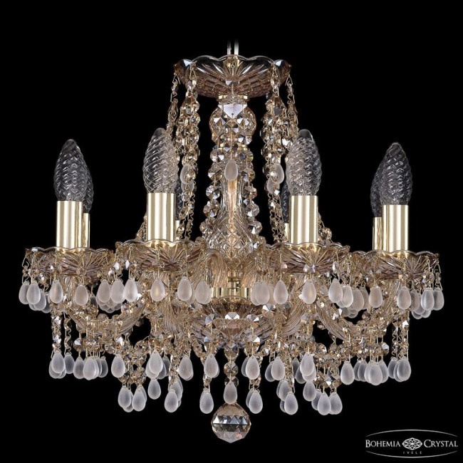 Подвесная люстра Bohemia Ivele Crystal 1410/8/141 G V0300 M721