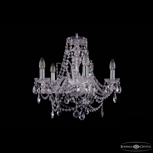 Подвесная люстра Bohemia Ivele Crystal 1411/5/160 Ni