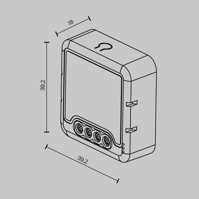 Wi-Fi диммер одноканальный Maytoni MD005 Wi-Fi диммер одноканальный Maytoni MD005