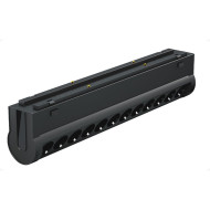 Трековый магнитный светильник Arlight MAG-VIBE-LASER-TURN-L209-12W Warm3000 (BK, 24 deg, 48V) 044427 Трековый магнитный светильник Arlight MAG-VIBE-LASER-TURN-L209-12W Warm3000 (BK, 24 deg, 48V) 044427