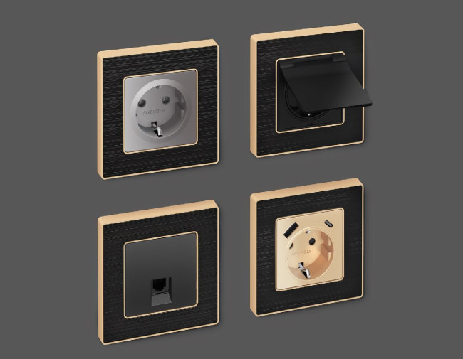 Рамка четырехместная Ambrella Volt Arctic AF580544 Рамка четырехместная Ambrella Volt Arctic AF580544