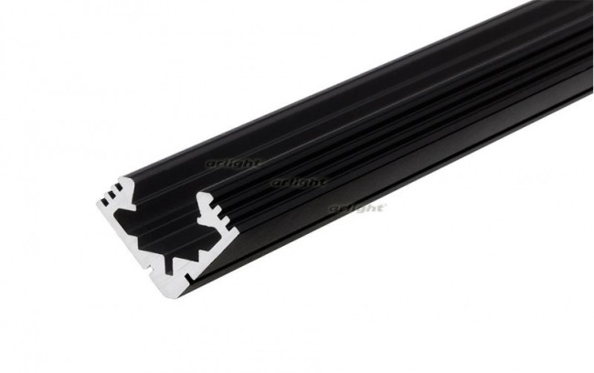 Профиль Arlight PDS45-T-2000 ANOD Black 015033 Профиль Arlight PDS45-T-2000 ANOD Black 015033
