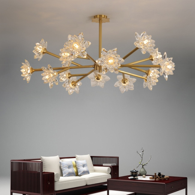 Люстра на штанге ImperiumLoft Lotos 151618-26 Люстра на штанге ImperiumLoft Lotos 151618-26