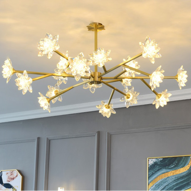 Люстра на штанге ImperiumLoft Lotos 151618-26 Люстра на штанге ImperiumLoft Lotos 151618-26