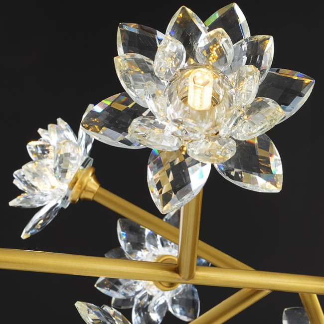 Люстра на штанге ImperiumLoft Lotos 151618-26 Люстра на штанге ImperiumLoft Lotos 151618-26