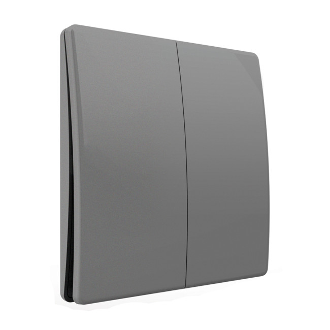 Выключатель беспроводной двухклавишный Feron TM92 51024 Выключатель беспроводной двухклавишный Feron TM92 51024