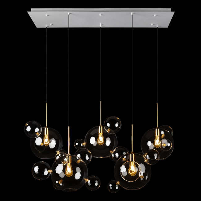 Подвесная люстра Loft IT Bolle 2034-S5 Подвесная люстра Loft IT Bolle 2034-S5