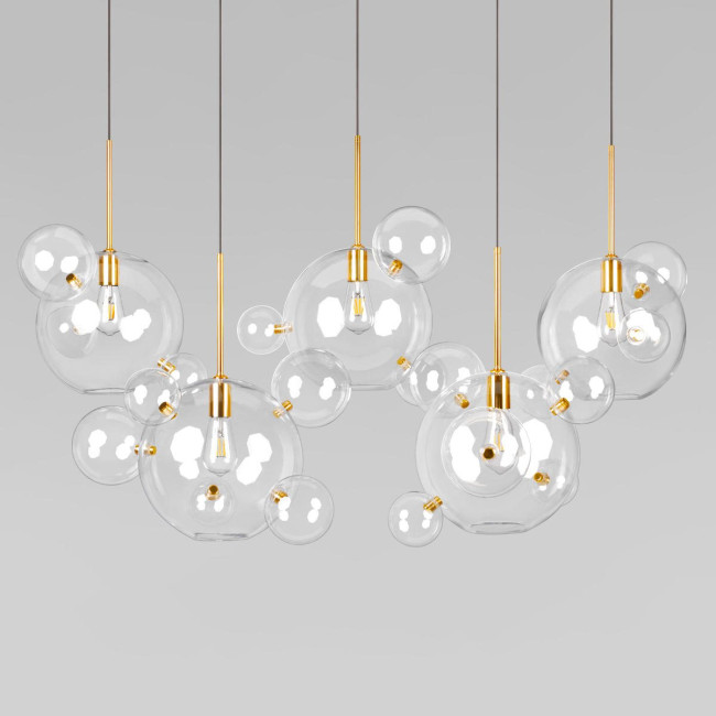 Подвесная люстра Loft IT Bolle 2034-S5 Подвесная люстра Loft IT Bolle 2034-S5