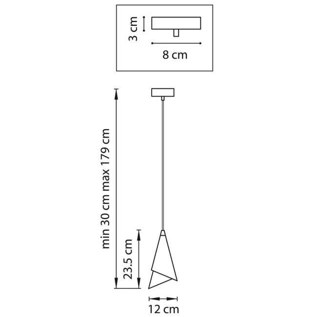 Подвесной светильник Lightstar CONE 757010