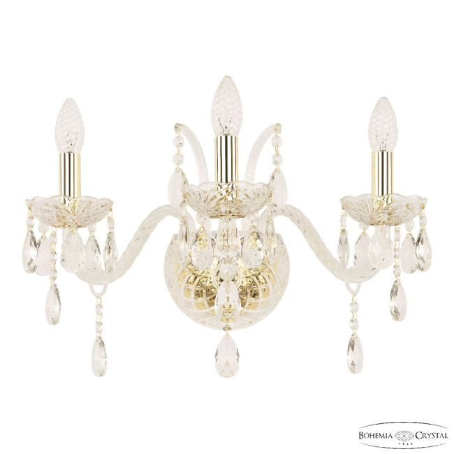 Бра Bohemia Ivele Crystal 105B/3/165 G Бра Bohemia Ivele Crystal 105B/3/165 G