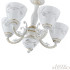Подвесная люстра Arte Milano 343659/5 WT+G Подвесная люстра Arte Milano 343659/5 WT+G