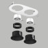 Встраиваемый светильник Lightstar Domino (214656+214607+214607+214007+214007) D6560707BMOD Встраиваемый светильник Lightstar Domino (214656+214607+214607+214007+214007) D6560707BMOD