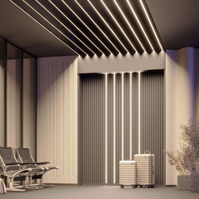 Светодиодная лента Arlight Ultra-C64-10mm 24V Warm3000 (14.4 W/m, IP20, 5630, 5m) 037450