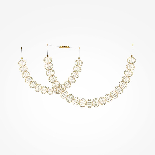 Подвесная люстра Maytoni Golden Cage MOD216PL-L55G3K