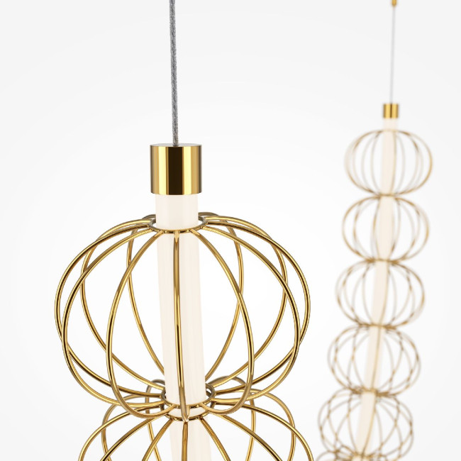 Подвесная люстра Maytoni Golden Cage MOD216PL-L55G3K