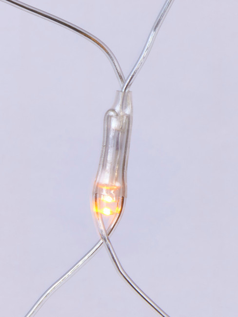 Светодиодная гирлянда (07939) Uniel сетка 220V желтый ULD-N2520-240/DTA YELLOW IP20