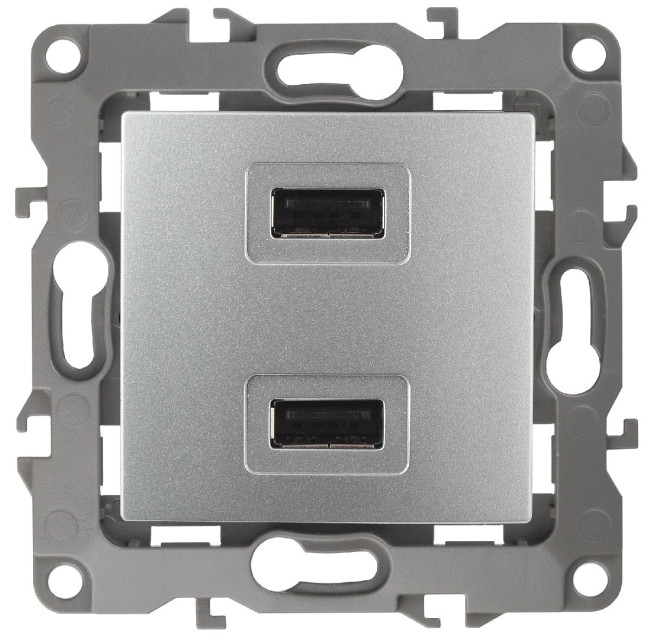Розетка USB Эра 12-4110-03 Б0027493 Розетка USB Эра 12-4110-03 Б0027493