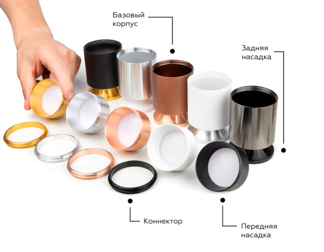 Насадка передняя Ambrella Light DIY Spot N6113 Насадка передняя Ambrella Light DIY Spot N6113