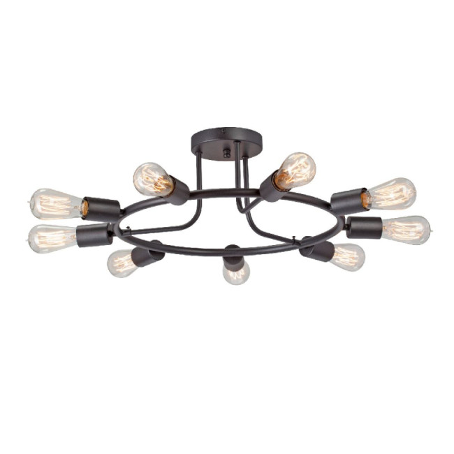 Потолочная люстра Vitaluce V3797-1/9PL Потолочная люстра Vitaluce V3797-1/9PL