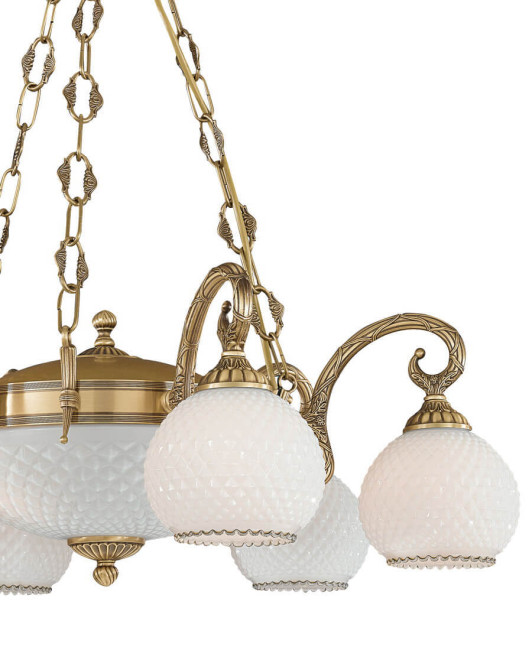 Подвесная люстра Reccagni Angelo L 8400/6+2 Подвесная люстра Reccagni Angelo L 8400/6+2