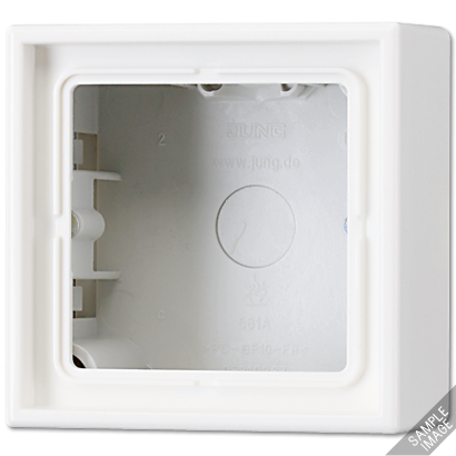 Коробка одноместная Jung LS581AW Коробка одноместная Jung LS581AW