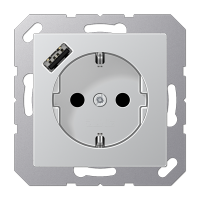 Розетка 2K+З USB Typ A Jung A1520-18AAL Розетка 2K+З USB Typ A Jung A1520-18AAL