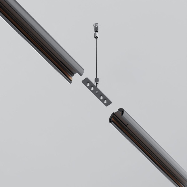 Коннектор прямой для шинопровода Maytoni Exility TRAM034CI-R-41B