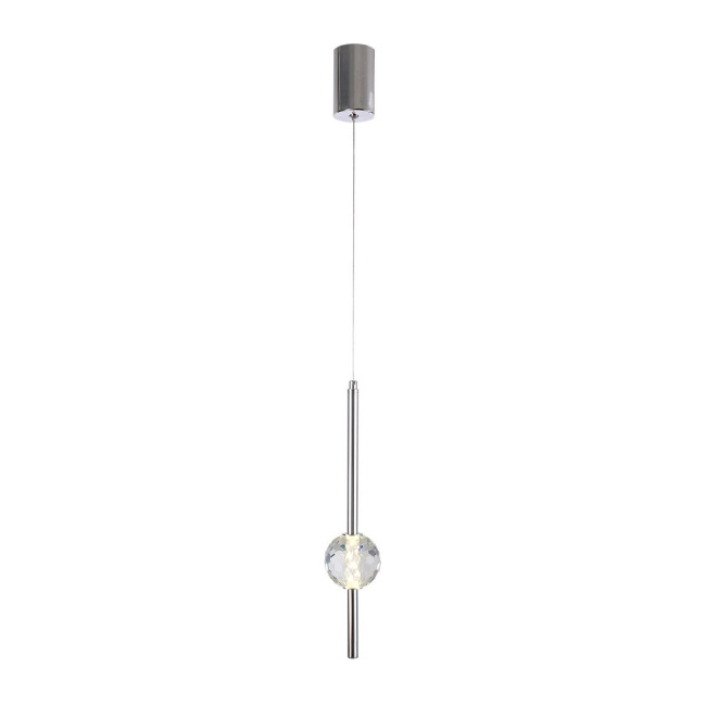 Подвесной светильник Indigo Ciondolo 11066/1P Chrome V000171L Подвесной светильник Indigo Ciondolo 11066/1P Chrome V000171L