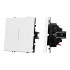 Механизм выключателя одноклавишный непроходной Arlight LED SWT-NOBE-MK01-SFPL-L-WH (230V, 10A) 054232 Механизм выключателя одноклавишный непроходной Arlight LED SWT-NOBE-MK01-SFPL-L-WH (230V, 10A) 054232