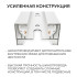 Шинопровод однофазный накладной/подвесной Apeyron в комплекте крепёж, токоввод, заглушка R45-07