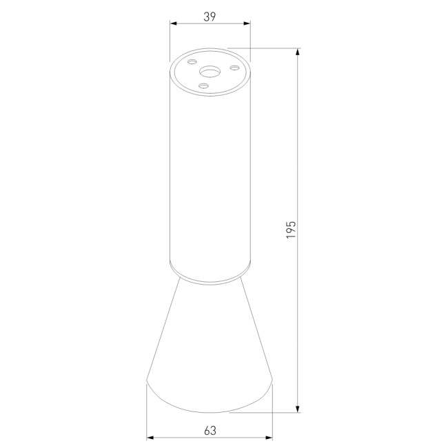 Накладной спот Elektrostandard Piks 4690389204470 25107/LED a066495